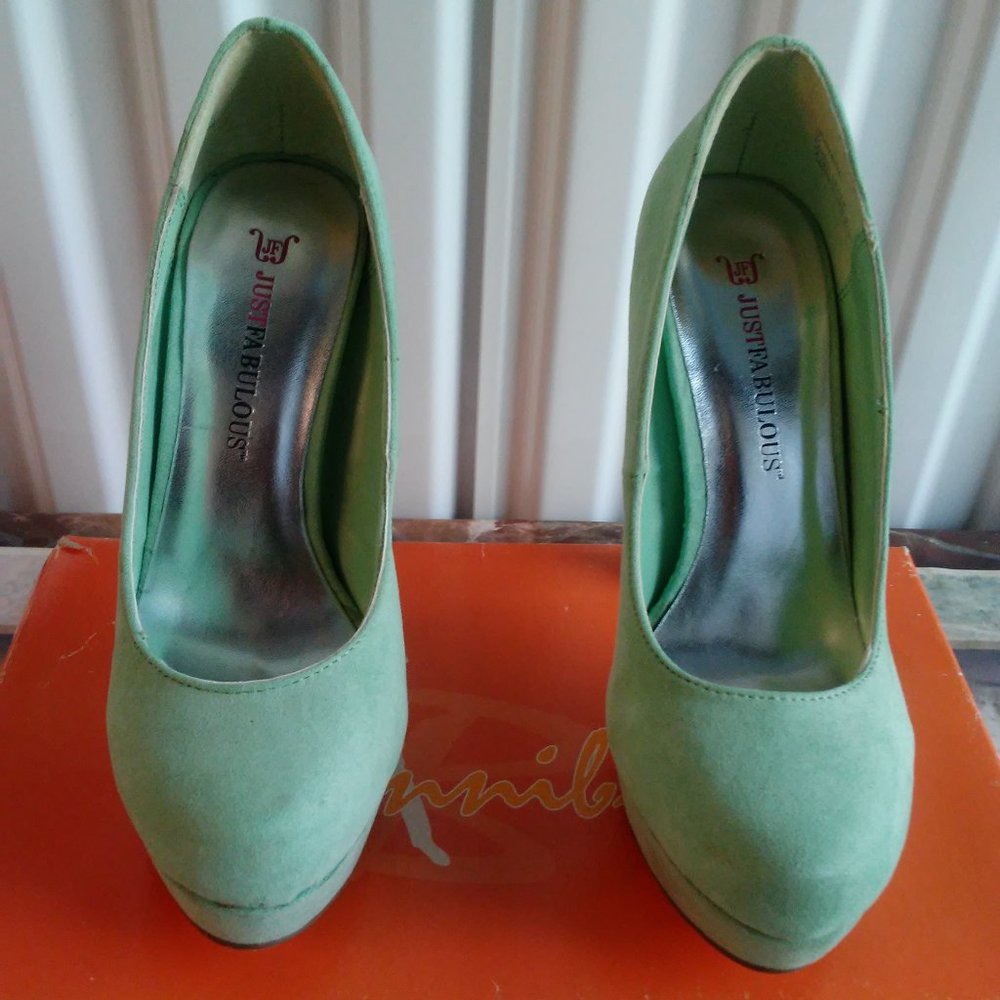 JustFab Thomasina Platform Pumps